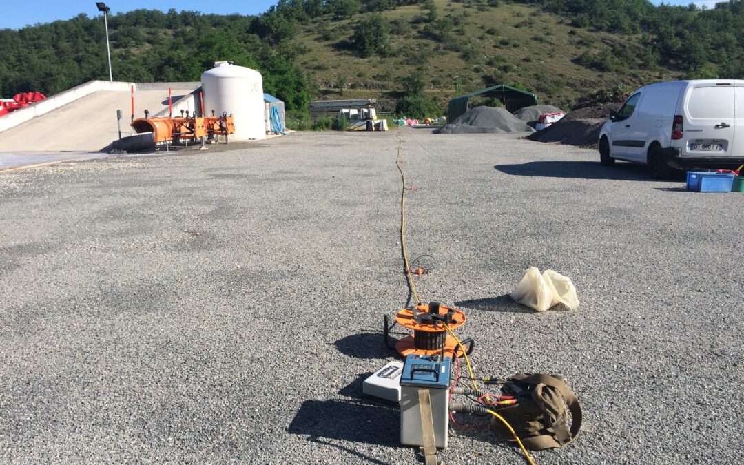 Investigation géophysique sur une ancienne décharge sise sur l’agglomération de Cahors (46)