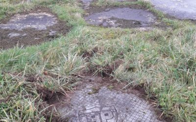 Aérodrome de la Baule Escoublac (44) – Mise en évidence d’anciennes fondations et d’objets métalliques enfouis dans le cadre de la construction d’ouvrages